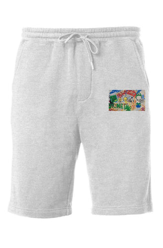 420 Blazin Stoned Fleece Shorts