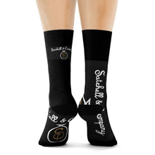 Load image into Gallery viewer, S&amp;C “ Walkin In Bags”Crew Socks
